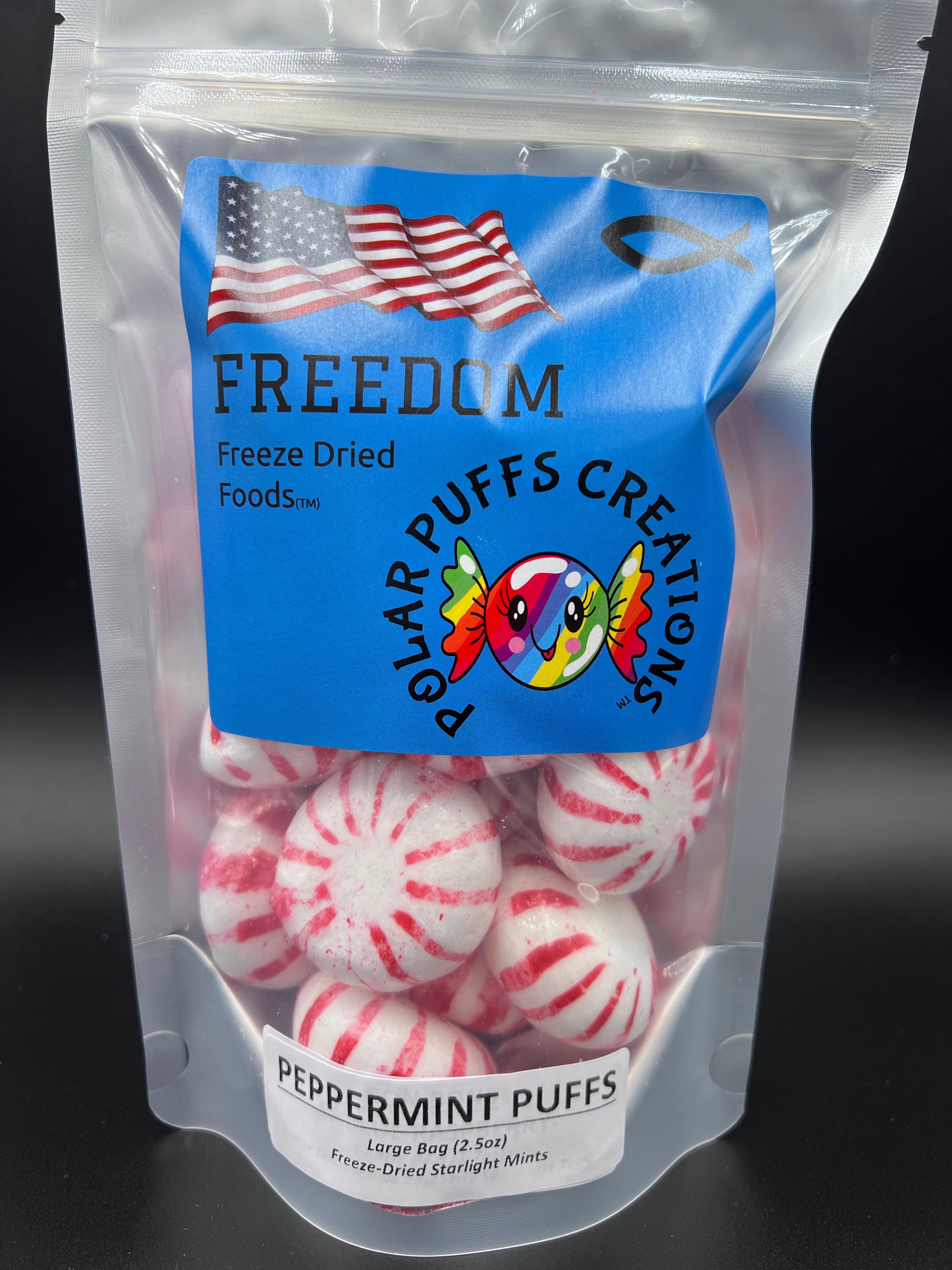 Peppermint Puffs | Freedom Freeze Dried Foods/Polar Puffs Creations